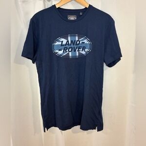 Land Rover Range Rover Blue Official Graphic Tee Mens Medium